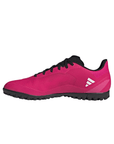 Adidas scarpa da calcetto unisex X Speedportal.4 TF GZ2445 rosa shock- bianco-nero latrale interna