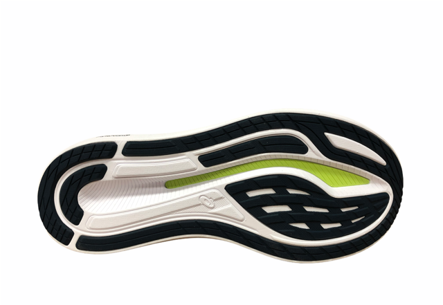 Asics scarpa da corsa da uomo GlideRide 2 1011B016 400 blu verde suola