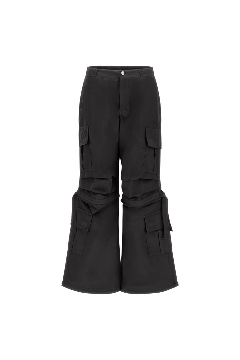 Freddy pantalone Cargo con tasche e coulisse BRITNEYF301 NX nero