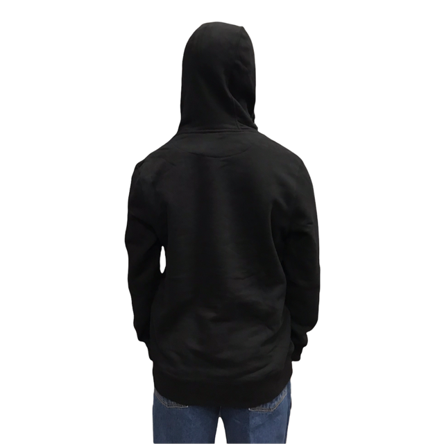 C1RCA felpa da uomo con cappuccio Eyes Crew MCN0125 nero