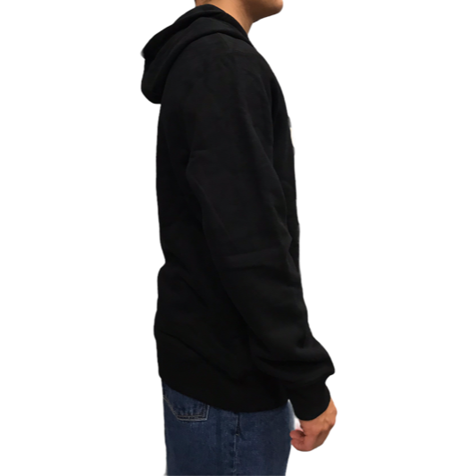 C1RCA felpa da uomo con cappuccio Eyes Crew MCN0125 nero
