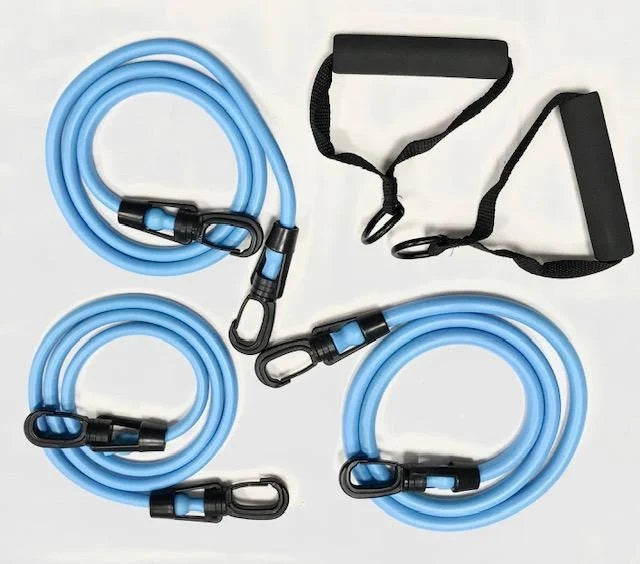 Contes Set tre tubi con1 coppia di maniglie 818 azzurro