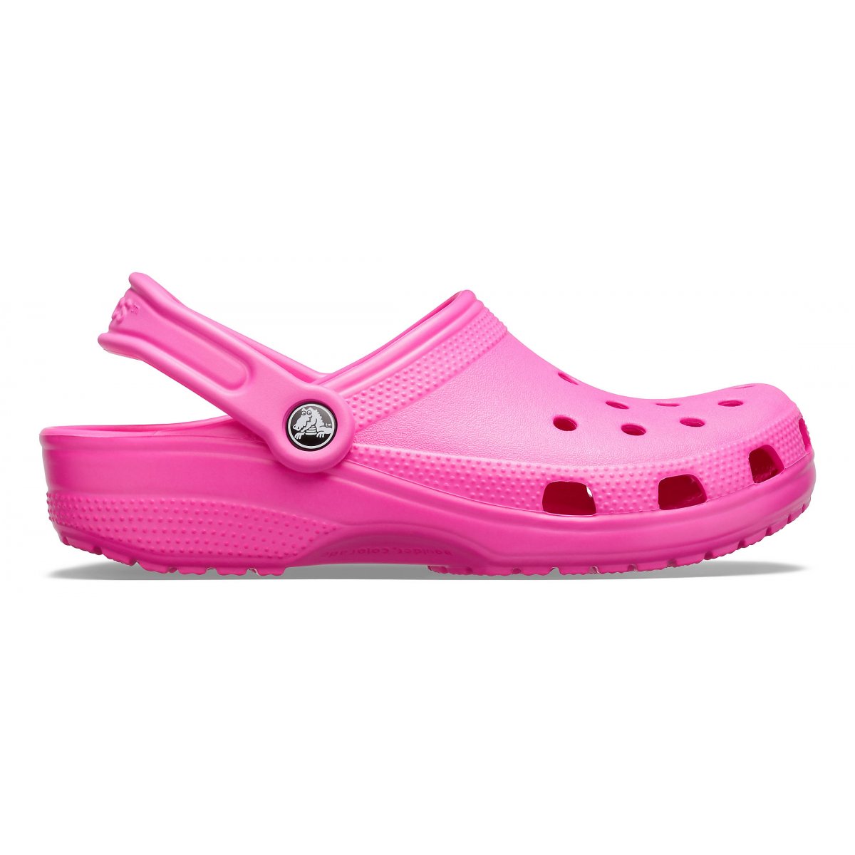 Crocs sandalo da donna Classic Sabot 10001-6QQ rosa elettrico