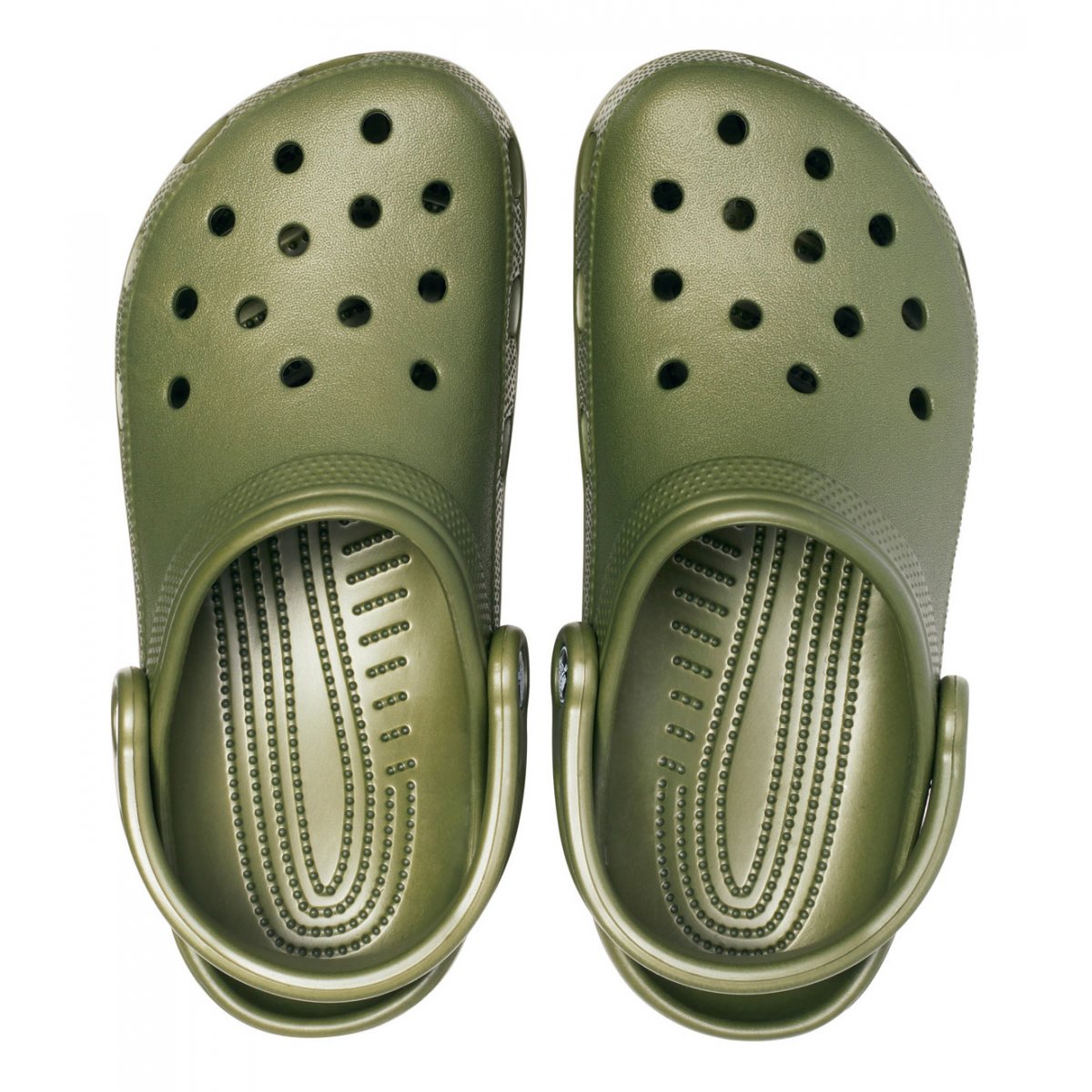 Crocs ciabatta sabot da uomo Classic 10001 309 verde militare