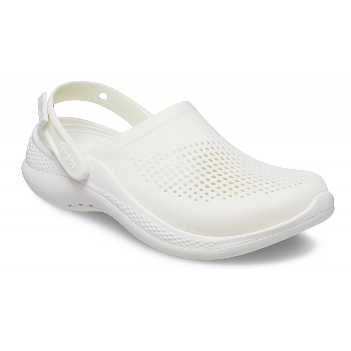 Crocs ciabatta sabot per uomo e donna LiteRide 360° Clog 206708 1CV bianco latte