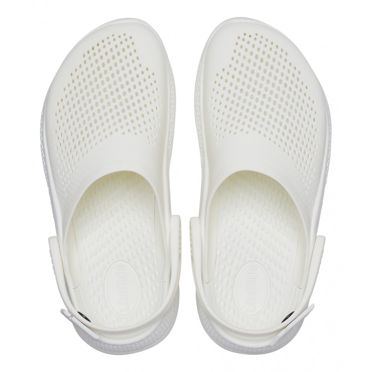 Crocs ciabatta sabot per uomo e donna LiteRide 360° Clog 206708 1CV bianco latte