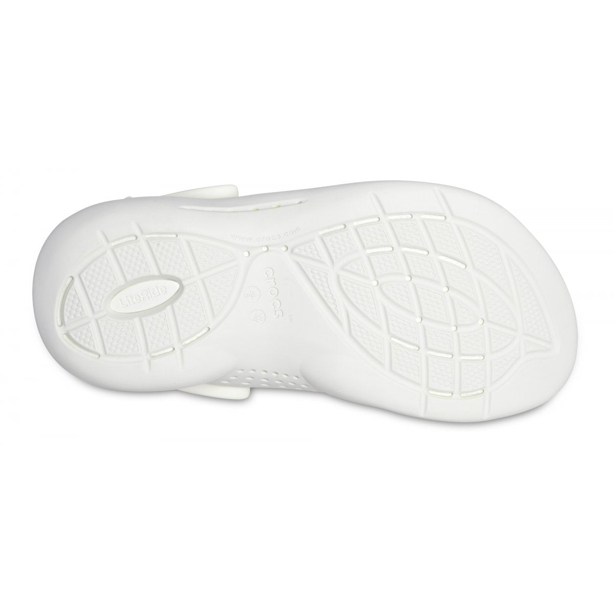 Crocs ciabatta sabot per uomo e donna LiteRide 360° Clog 206708 1CV bianco latte