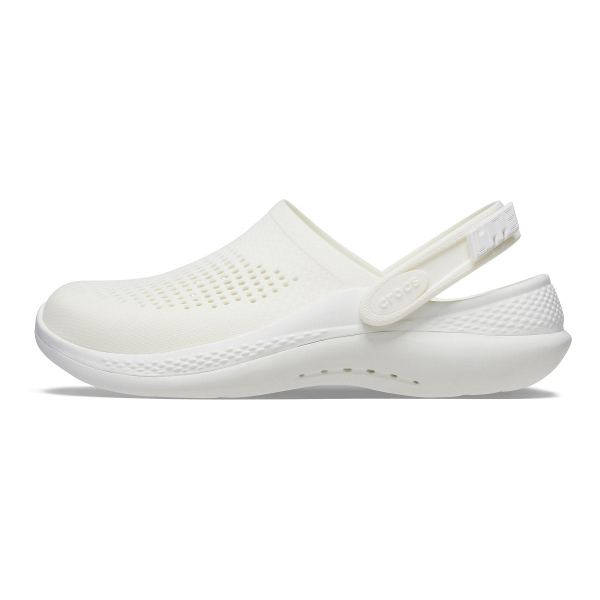 Crocs ciabatta sabot per uomo e donna LiteRide 360° Clog 206708 1CV bianco latte