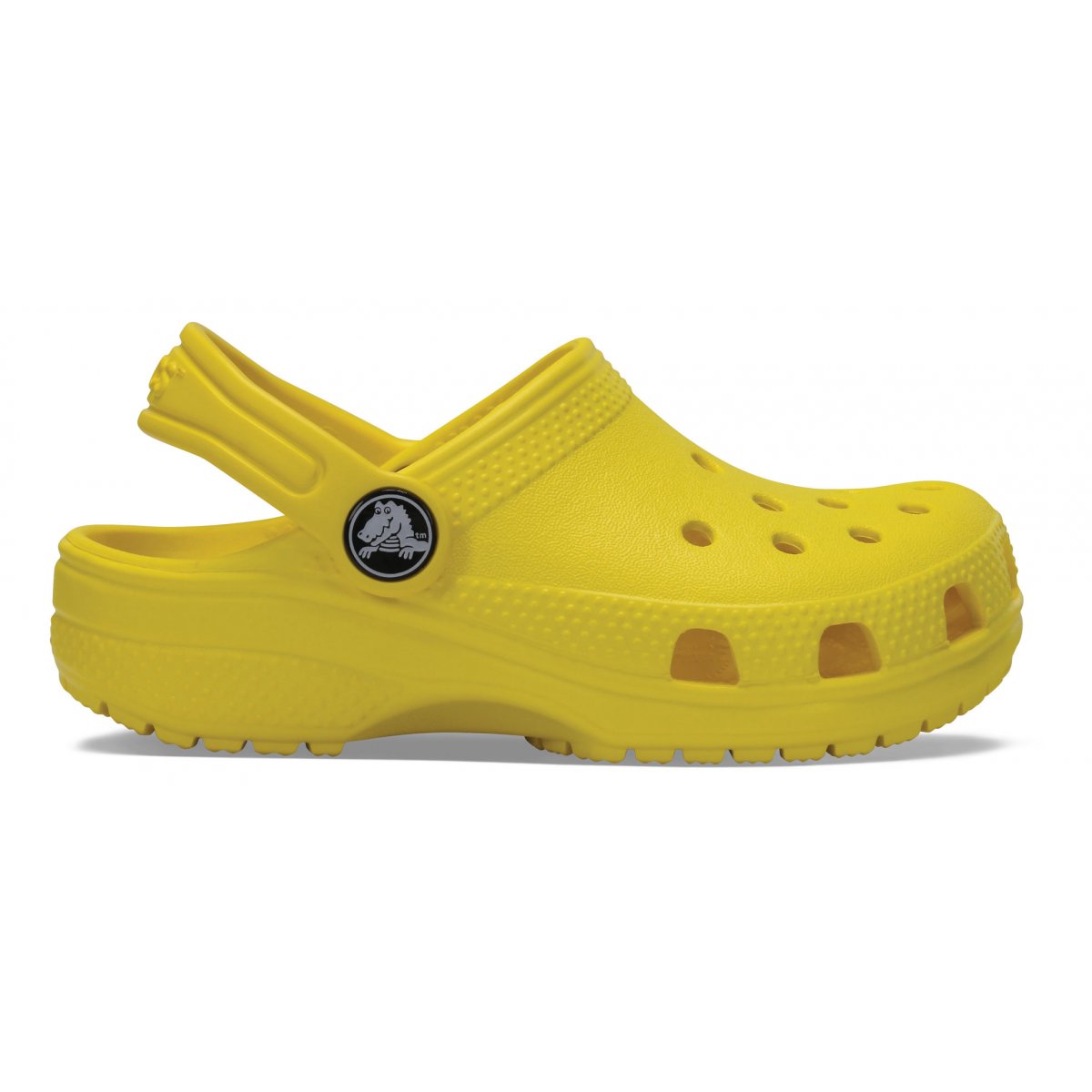 Crocs ciabatta sabot da ragazzi Classic Clog 206991 7C1 giallo limone