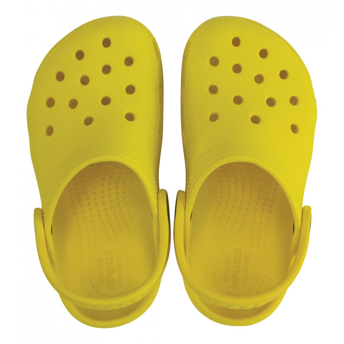 Crocs ciabatta sabot da ragazzi Classic Clog 206991 7C1 giallo limone