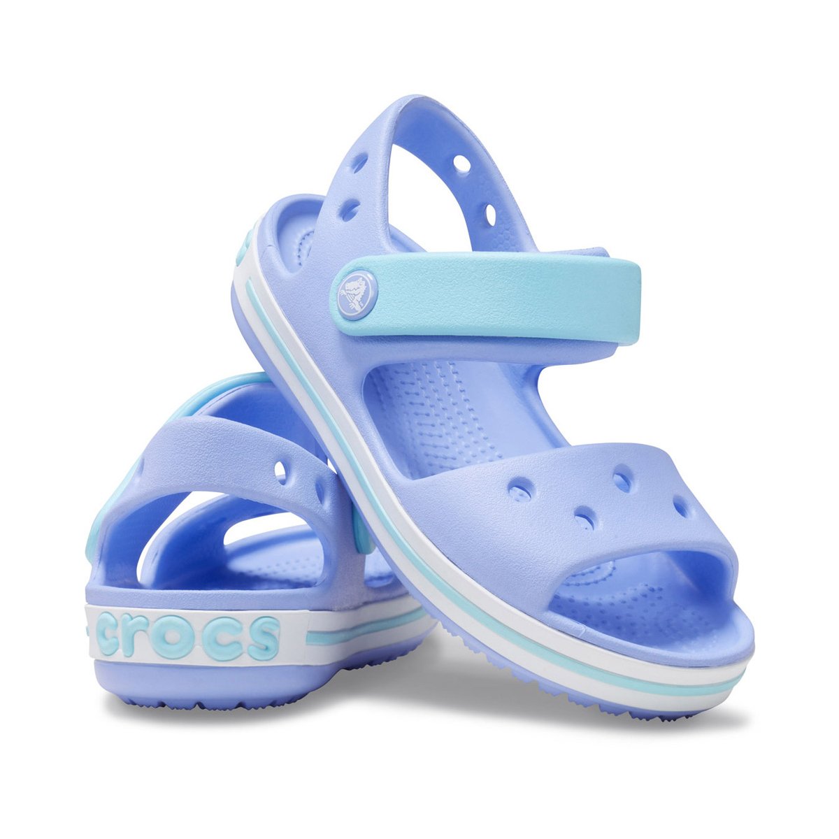 Crocs sandalo da bambina Crocband™ Sandal Kid 12856-5Q6 lilla