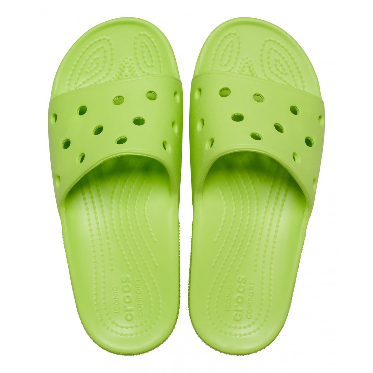 Crocs ciabatta unisex Classic Slide 206121-3UH limeade