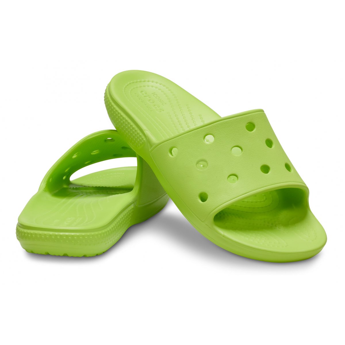 Crocs ciabatta unisex Classic Slide 206121-3UH limeade