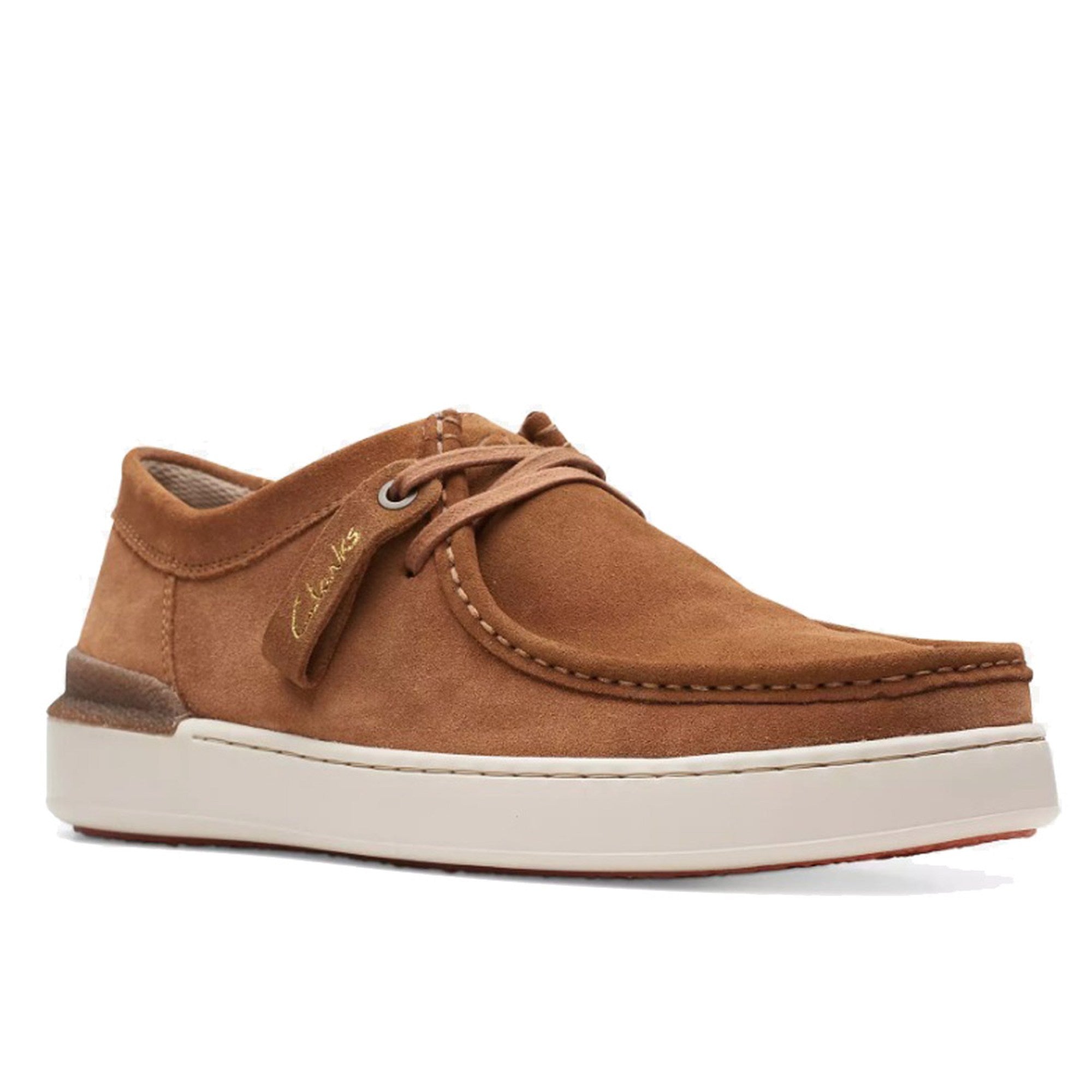 Clarks scarpa casual da uomo Court Lite Wally 170281 dark sand