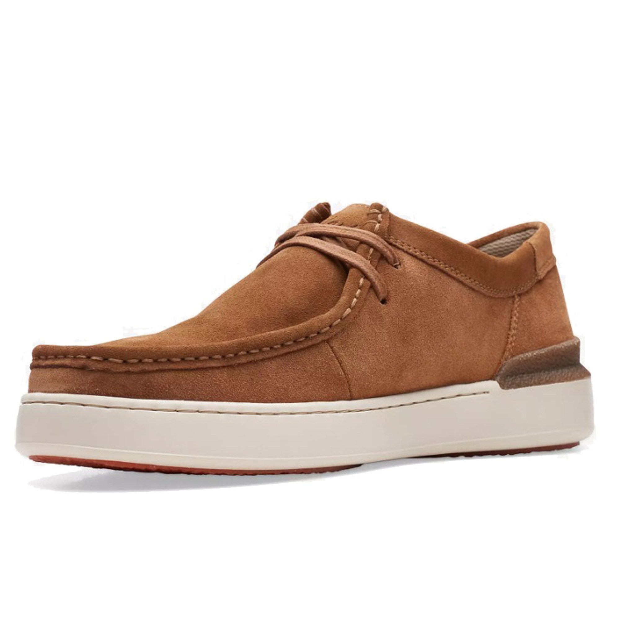 Clarks scarpa casual da uomo Court Lite Wally 170281 dark sand