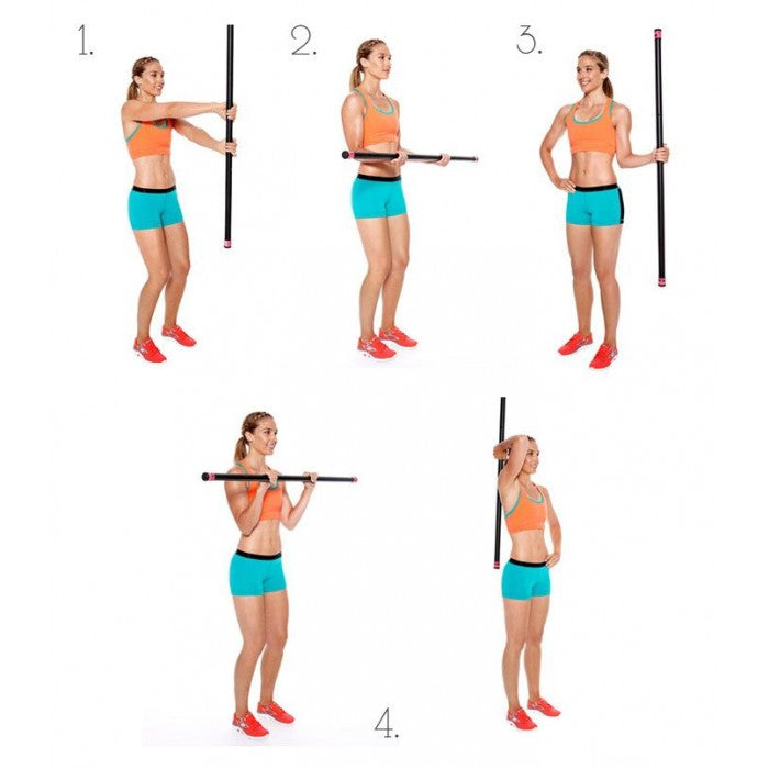 Contes barra zavorrata Gym Bar 3Kg da 120 centimetri