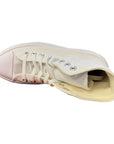 Sneakers Converse Chuck Taylor All Star Move 568498C bianco-avorio naturale-nero con platform rialzato per donna, design moderno e comfort