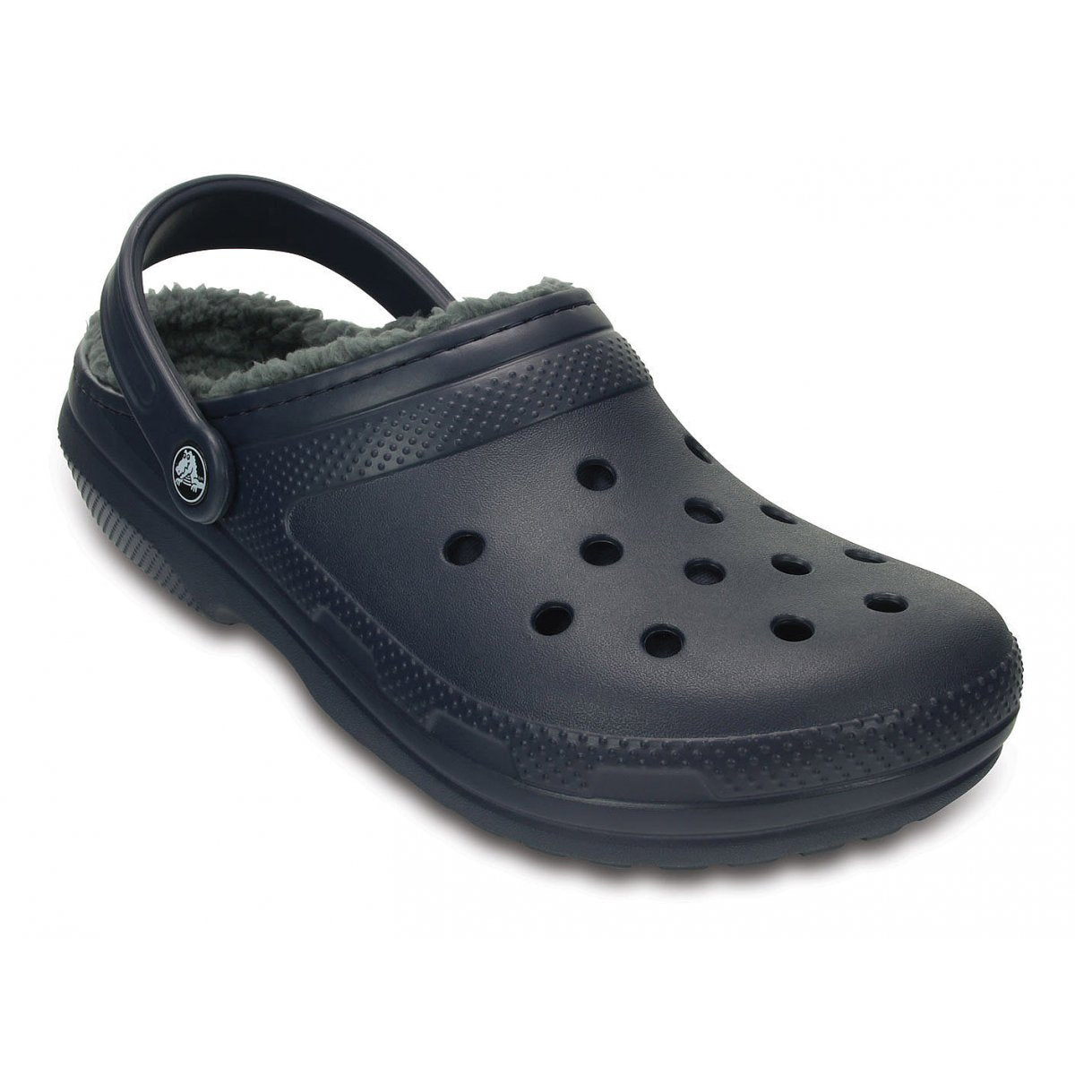 Crocs ciabatta sandalo Classic Lined Clog 203591-459 blu antracite