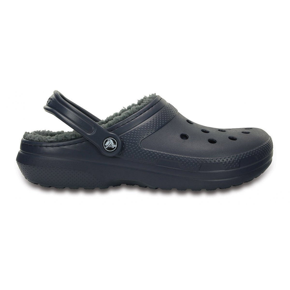 Crocs ciabatta sandalo Classic Lined Clog 203591-459 blu antracite