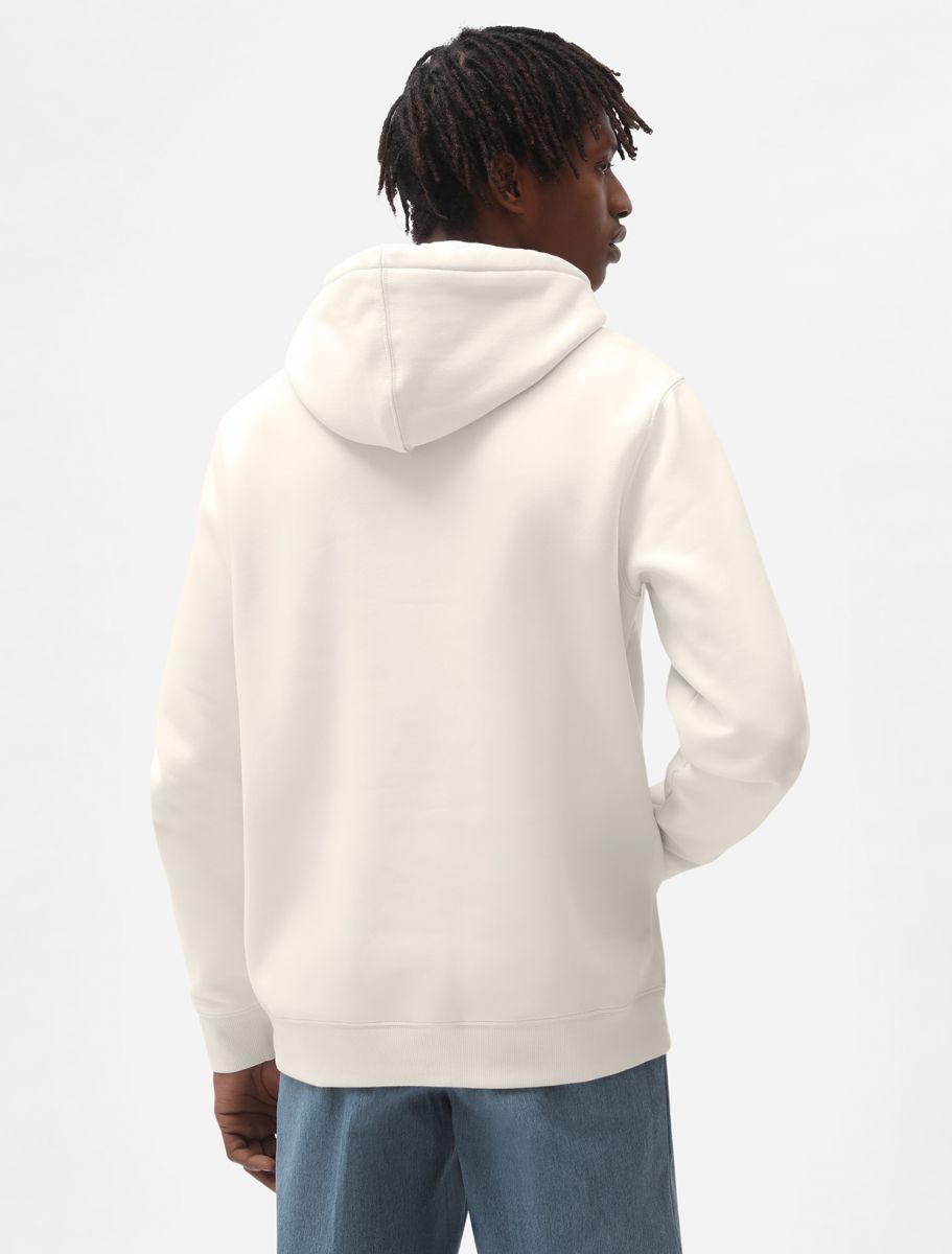 Dickies Felpa da uomo con cappuccio Oakport Hoodie DK0A4XCDECR ecru