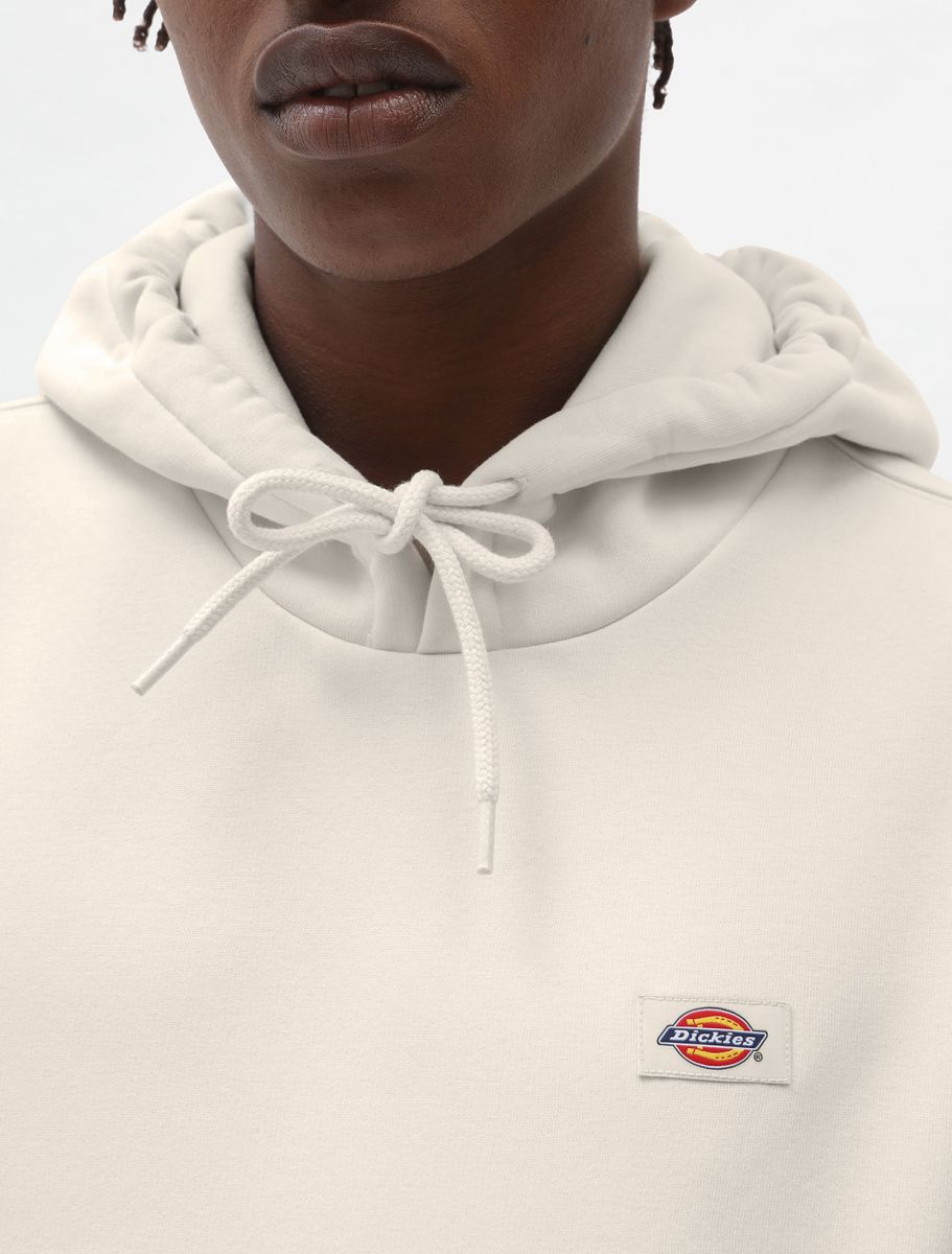 Dickies Felpa da uomo con cappuccio Oakport Hoodie DK0A4XCDECR ecru