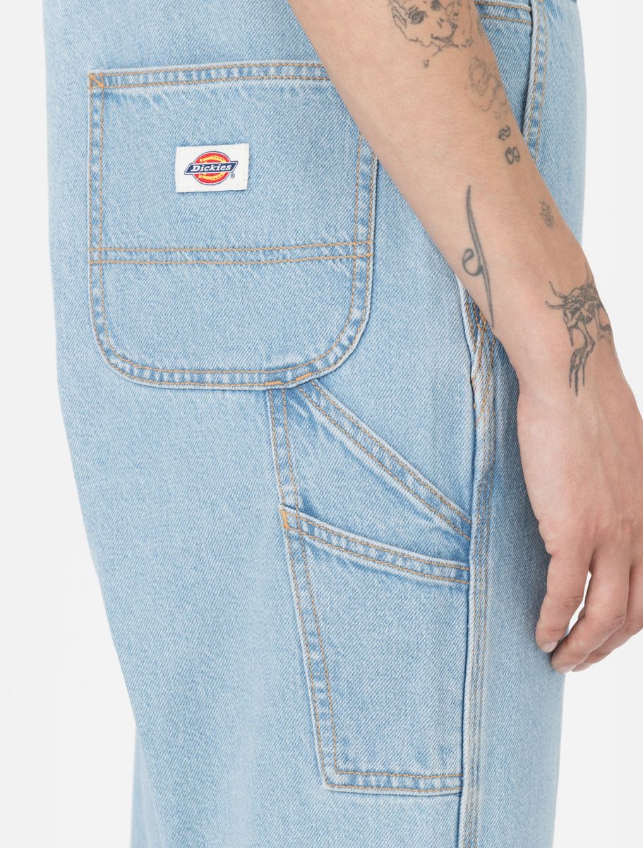 Dickies Salopette da donna Classic Denim Bib DK0A4XYCC151 blu vintage