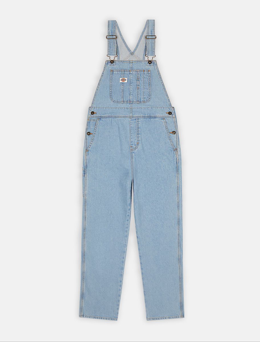Dickies Salopette da donna Classic Denim Bib DK0A4XYCC151 blu vintage