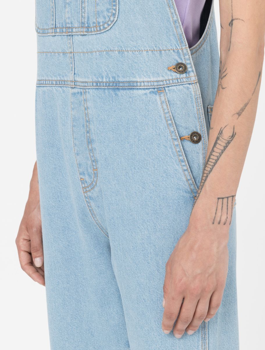 Dickies Salopette da donna Classic Denim Bib DK0A4XYCC151 blu vintage