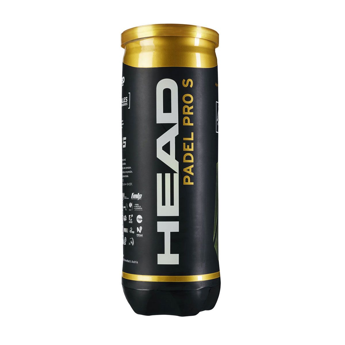 Head palline da Padel Pro S Tubo da 3
