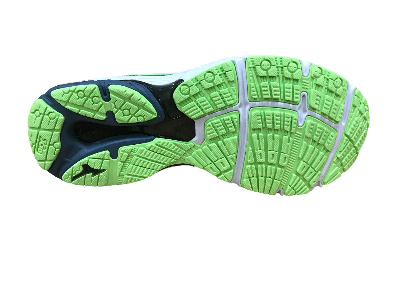 Mizuno Scarpa da corsa da uomo Wave Prodigy 4 J1GC221053 909 nero verde blu