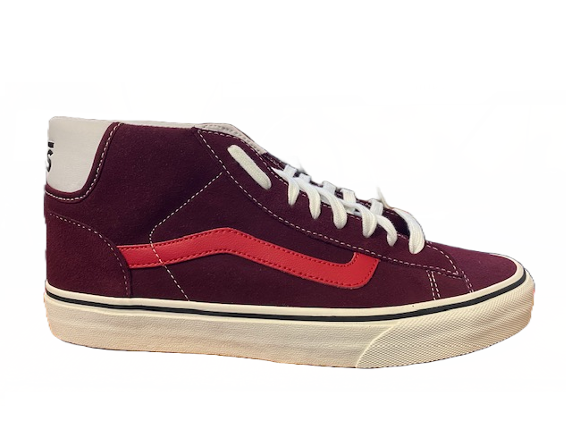 Vans scarpa sneakers da uomo Mid Skool 77 VN-0 VHRDHZ mattone