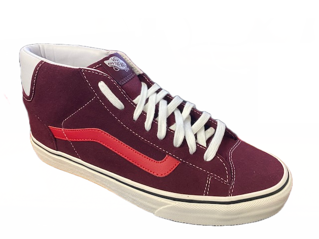 Vans scarpa sneakers da uomo Mid Skool 77 VN-0 VHRDHZ mattone
