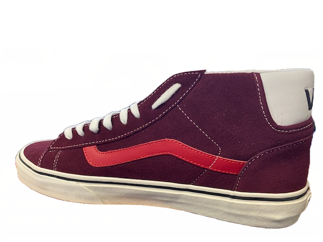 Vans scarpa sneakers da uomo Mid Skool 77 VN-0 VHRDHZ mattone