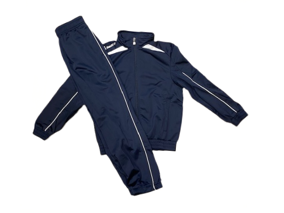 Lotto Tuta sportiva da ragazzo Suit Assist PL CUFF JR N5472 navy