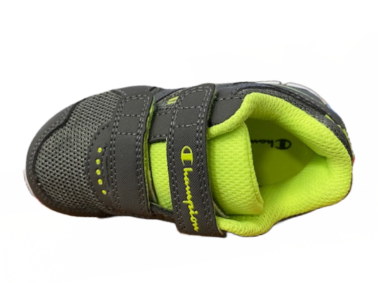 Champion scarpa da ginnastica da bambino con strappo Low Cut Combo S30911-S18-ES002 grigio