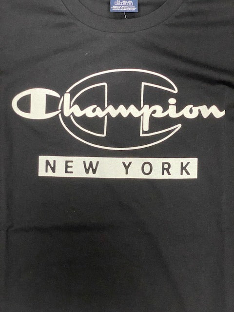 Champion maglietta manica lunga da bambino Long Sleeve 216607 CHA KK001 NBK nero