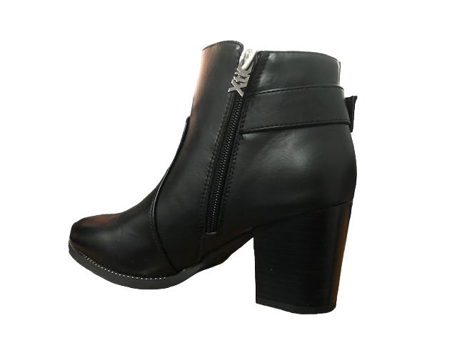 Xti scarpa con tacco da donna Botin 48402N nero