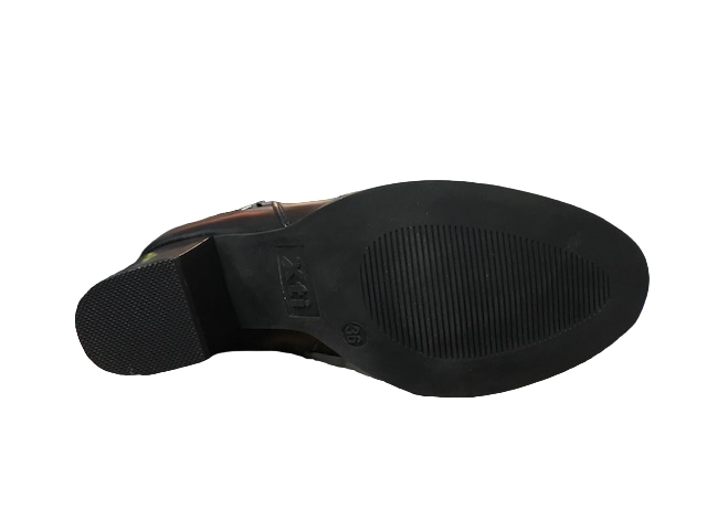 Xti scarpa con tacco da donna Botin 48402N nero