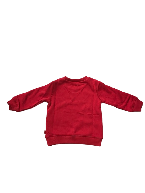Levi's Kids Felpa Girocollo da infant Batwing 6E9079-R1R rosso bianco