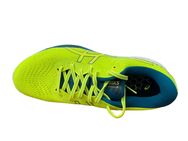 Asics scarpa da corsa da uomo Gel Cumulus 24 1011B366 750 giallo verde