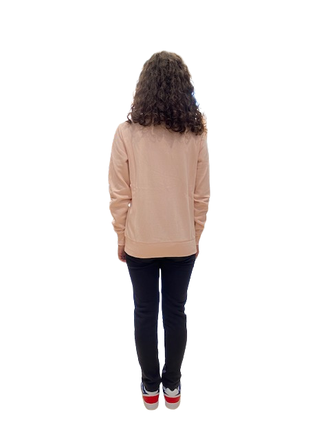 Champion Tuta in cotone felpato 115735 PS075 SFP/NBK rosa-black