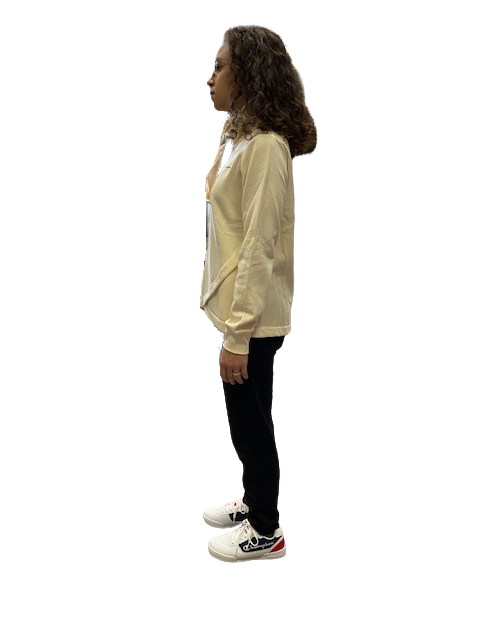 Champion Tuta da donna in cotone felpato 115769 YS014 CHA/NBK crema-nero