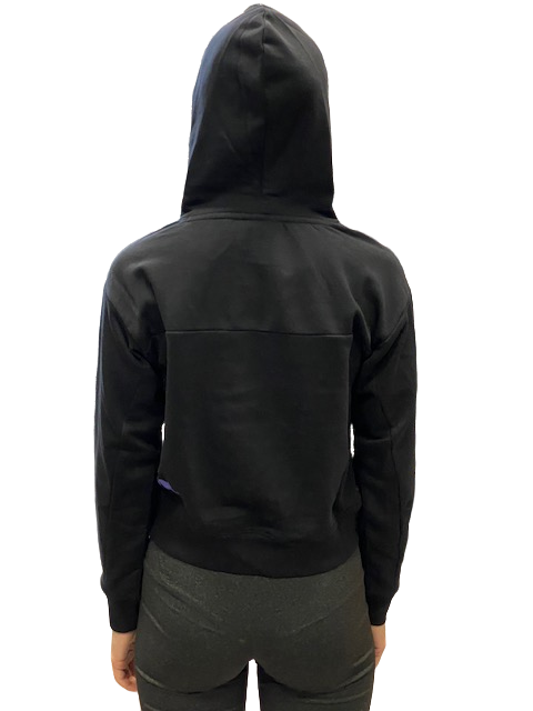 Champion Felpa da ragazza con cappuccio 404513 nero