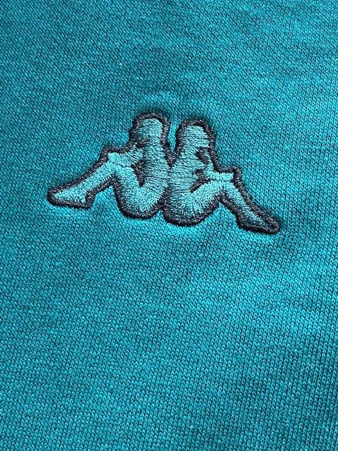 Kappa Felpa Logo Caimali 304MYL0 XNK green dark forest