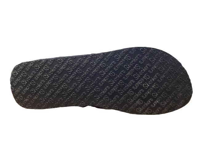 Skechers infradito donna con zeppa Vinyasa Nam On 38644/BBK black