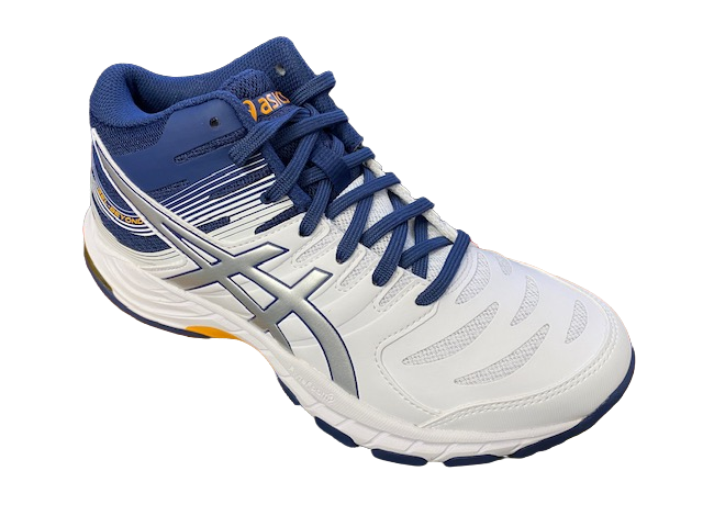 Asics Scarpa da pallavolo da uomo Gel Beyond MT 6 1071A050 104 bianco-argento