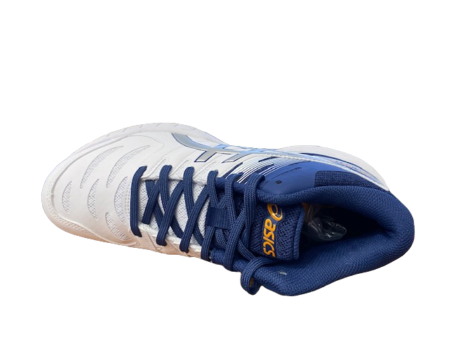Asics Scarpa da pallavolo da uomo Gel Beyond MT 6 1071A050 104 bianco-argento