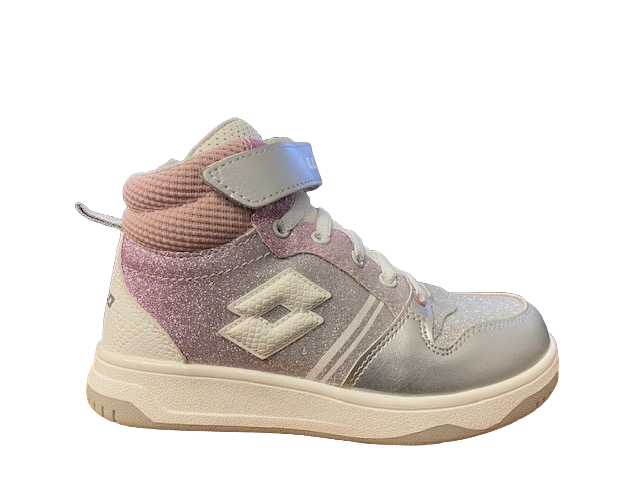 Lotto scarpa da ginnastica alta da ragazza Rocket AMF III Mid Glitter Sportiamo