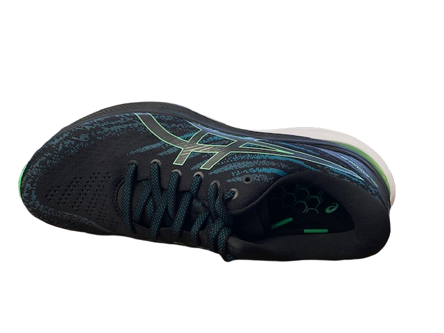 Asics scarpa da corsa da uomo Gel Kayano 29 1011B440 004 black-new leaf