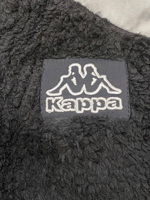 Kappa maglia in pile con cappuccio e cerniera intera Logo Clo 34111QW 005 nero